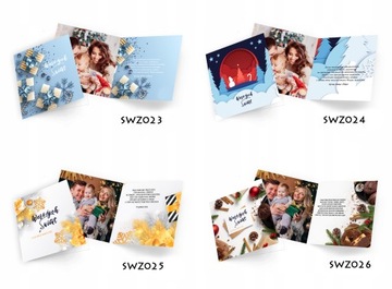 Рождественские открытки с фото-пожеланиями