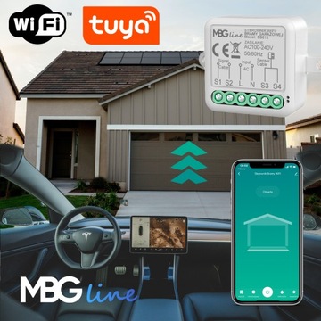 Контроллер гаражных ворот TUYA SMART WIFI Bluetooth-модуль + датчик