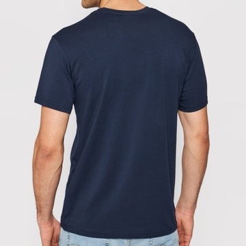 Emporio Armani t-shirt koszulka męska granatowa M