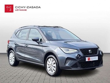 Seat Arona Crossover Facelifting 1.0 TSI 110KM 2022 Seat Arona serwis ASO 1.0TSI 110KM bezwypadkowy pakiety FullLink alufelgi, zdjęcie 6