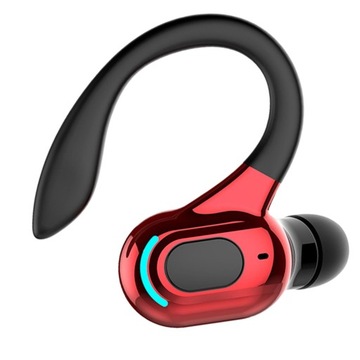 Słuchawki bezprzewodowe Bluetooth Wodoodporne ładowanie USB Hi Fi Czarne i czerwone