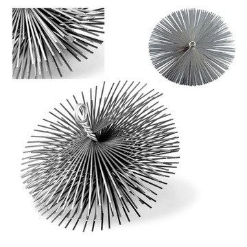 WYCIOR DO KOTŁA DRUT PŁASKI 125MM SZCZOTKA PIEC