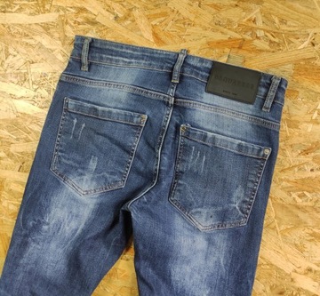 Spodnie Jeansowe DSQUARED 2 Slim Designerskie 42