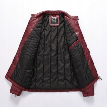 КУРТКА МУЖСКАЯ МОТОКОЖАНАЯ, 2XL