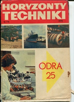 Horyzonty Techniki 7-8/1975 motoszybowiec Ogar