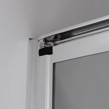 SH09A ДУШЕВАЯ ДВЕРЬ ХРОМ 80 СМ 5 ММ