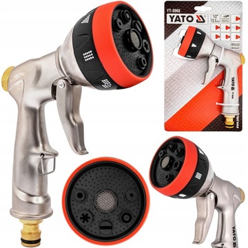 YATO PISTOLET DO WODY 7-FUNKCYJNY METAL 8968