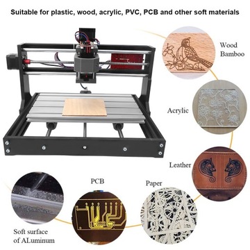 Мини-лазерный гравер CNC 3018 Pro Гравировальный станок с ЧПУ