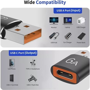 АДАПТЕР OTG АДАПТЕР USB 3.0 НА USB TYPE C