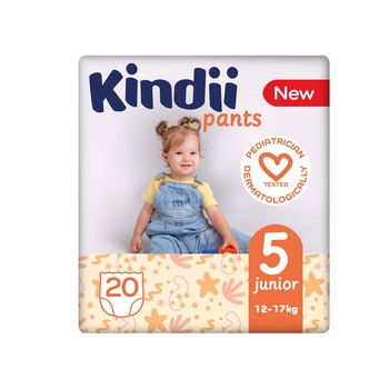 KINDII Pieluchomajtki junior rozmiar 5 (12-17 kg) 20 szt