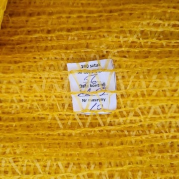 СУМКА RASHEL 42x60см ОРАНЖЕВЫЙ - ПОЛЬСКИЙ СУМКИ RASHLEL ДЛЯ КАРТОФЕЛЯ 100 шт.