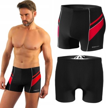 kąpielówki męskie BOKSERKI SESTO SENSO 357 czarny 4XL