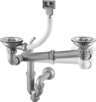 Syfon do zlewozmywaka stalowego ZXY 9956