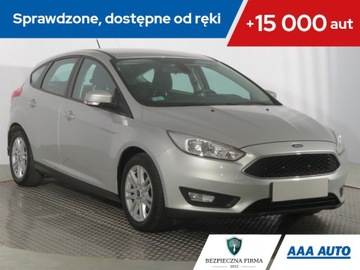 Ford Focus III Hatchback 5d facelifting 1.6 Ti-VCT 125KM 2016 Ford Focus 1.6 i, Salon Polska, Serwis ASO, Klima