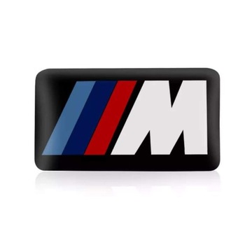 NAKLEJKA BMW M POWER LOGO 3D EMBLEMAT 19x11mm