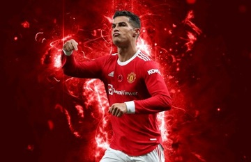 CRISTIOANO RONALDO Naklejka ścienna 80 cm K604
