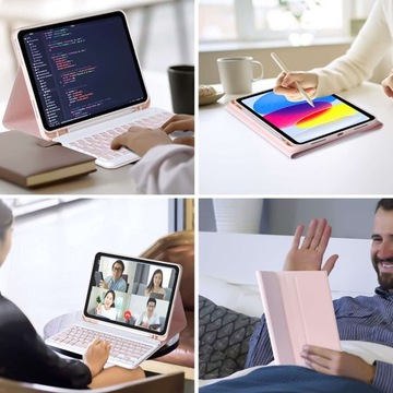 Защитный чехол с беспроводной клавиатурой Alogy Keyboard Case с местом для