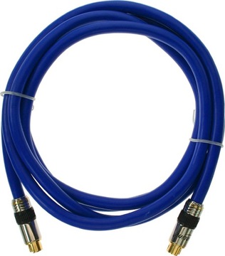 Кабель InLine S-Video, 0,5 м СЕТЬ SATA USB АУДИО ВИДЕО FIREWIRE СИНИЙ