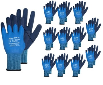 Rękawice robocze RWnyl 2 Bi Foam roz 10-xl 12 par