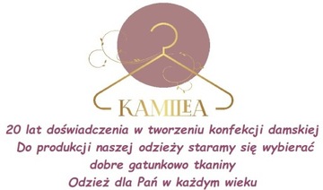 KAMILEA SWETER DAMSKI R. 40 L (SĄ 40-56 L-XL) KARDIGAN NARZUTKA WDZIANKO