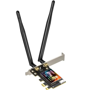 Сетевая карта PCIe для ПК WiFi 7 Bluetooth 5.4 EDUP EP-BE9715GS