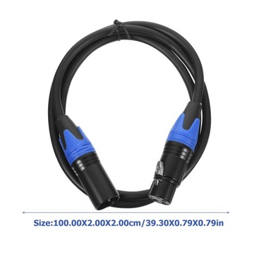Микрофонные кабели Микрофонный короткий разъем XLR Audio
