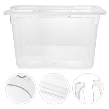 ПРОЗРАЧНЫЙ МЕДЛЕННО СКЛАДЫВАЮЩИЙСЯ КОНТЕЙНЕР