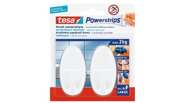 TESA Haczyk samoprzylepny Powerstrips owalny 2SZT!