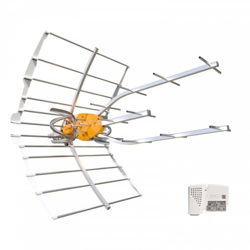 Antena TV Ellipse 2TV 148925 DVB-T2 HEVC BOSS z ORYGINALNYM ZASILACZEM