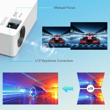 Мини-проектор AKATUO XR11 Bluetooth HDMI USB + пульт дистанционного управления