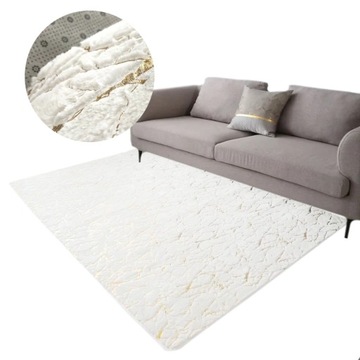DYWAN XL PREMIUM NOWOCZESNY MIĘKKI GLAMOUR 120X160