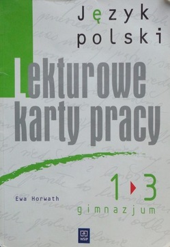Lekturowe kart pracy 1-3 Horwath