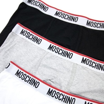 MOSCHINO bokserki 3 PAK bokserek męskich MULTI roz.L