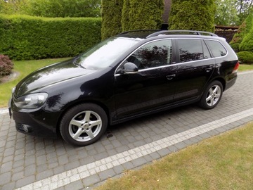 Volkswagen Golf VI Variant 1.6 TDI-CR DPF BlueMotion 105KM 2011 VOLKSWAGEN GOLF VI 1,6 TDI STYLE NAWI. PDC BEZWYPADKOWY, zdjęcie 3