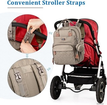 Рюкзак Dikaslon Diaper с переносной пеленальной подушкой