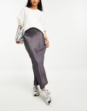 АТЛАСНАЯ ЮБКА МИДИ Stradivarius NG3 tlm L