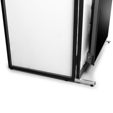 Stanowisko DJ Stół DJ Biurko DJ pulpit DJ-Booth Pro z uchwytem na TV+ torba