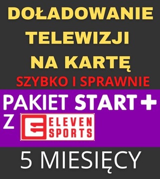DOŁADOWANIE TNK PAKIET START+ z ELEVEN SPORTS 5 m