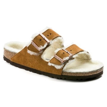 Birkenstock 1001135 Arizona Fur- klapki - 42