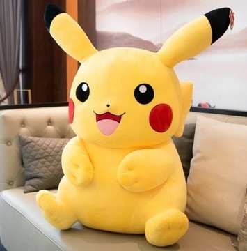 DUŻY PIKACHU PIKACZU PLUSZAK PRZYTULANKA MIŚ 70cm