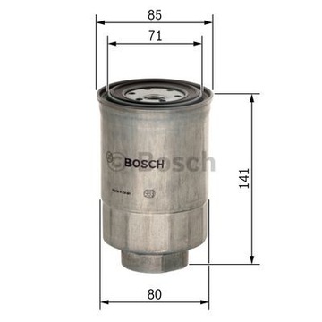 FILTRY PALIVA BOSCH F 026 402 813