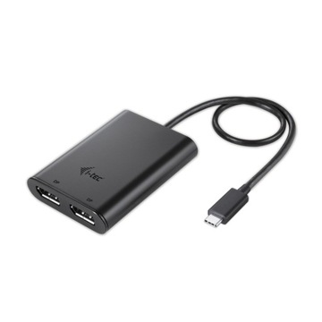 i-tec USB-C Adapter z Dualnym Wyjściem Display Port 4K