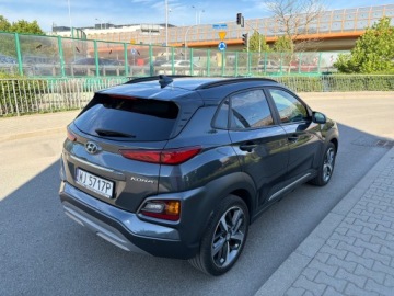 Hyundai Kona I Crossover 1.6 CRDi 136KM 2019 HYUNDAI KONA 1.6 CRDI PEŁNA OPCJA PREMIUM AUTOMAT BEZWYPADKOWA SERWISOWANA, zdjęcie 3