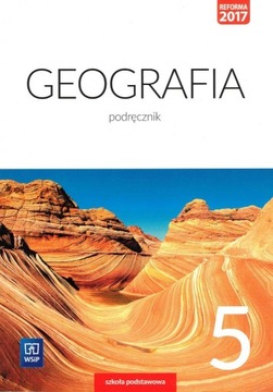 Geografia 5 Podręcznik WSiP Szkoła Podstawowa