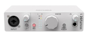 ARTURIA MiniFuse 1 WHITE INTERFEJS AUDIO USB HUB OPROGRAMOWANIE