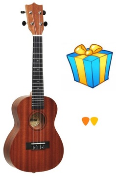 DREWNIANE UKULELE KONCERTOWE + GRATISY