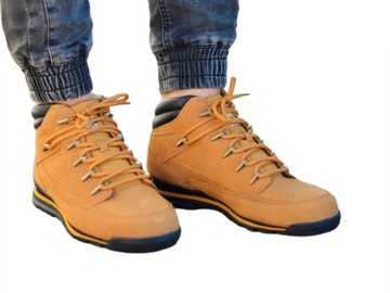 BUTY MĘSKIE TIMBERLAND ZIMOWE TREKKING SKÓRA NUBUK