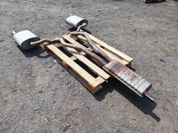 Глушитель глушителя выхлопной системы Ford Mustang 2.3 2015-