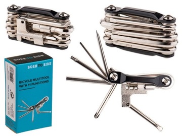 Niezbędnik rowerowy Multitool 11w1
