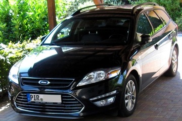 ХРОМИРОВАННАЯ ПОЛОСКА НА РЕШЕТКУ FORD MONDEO MK4 IV ПОСЛЕ ПОДЪЕМА, ХРОМИРОВАННАЯ